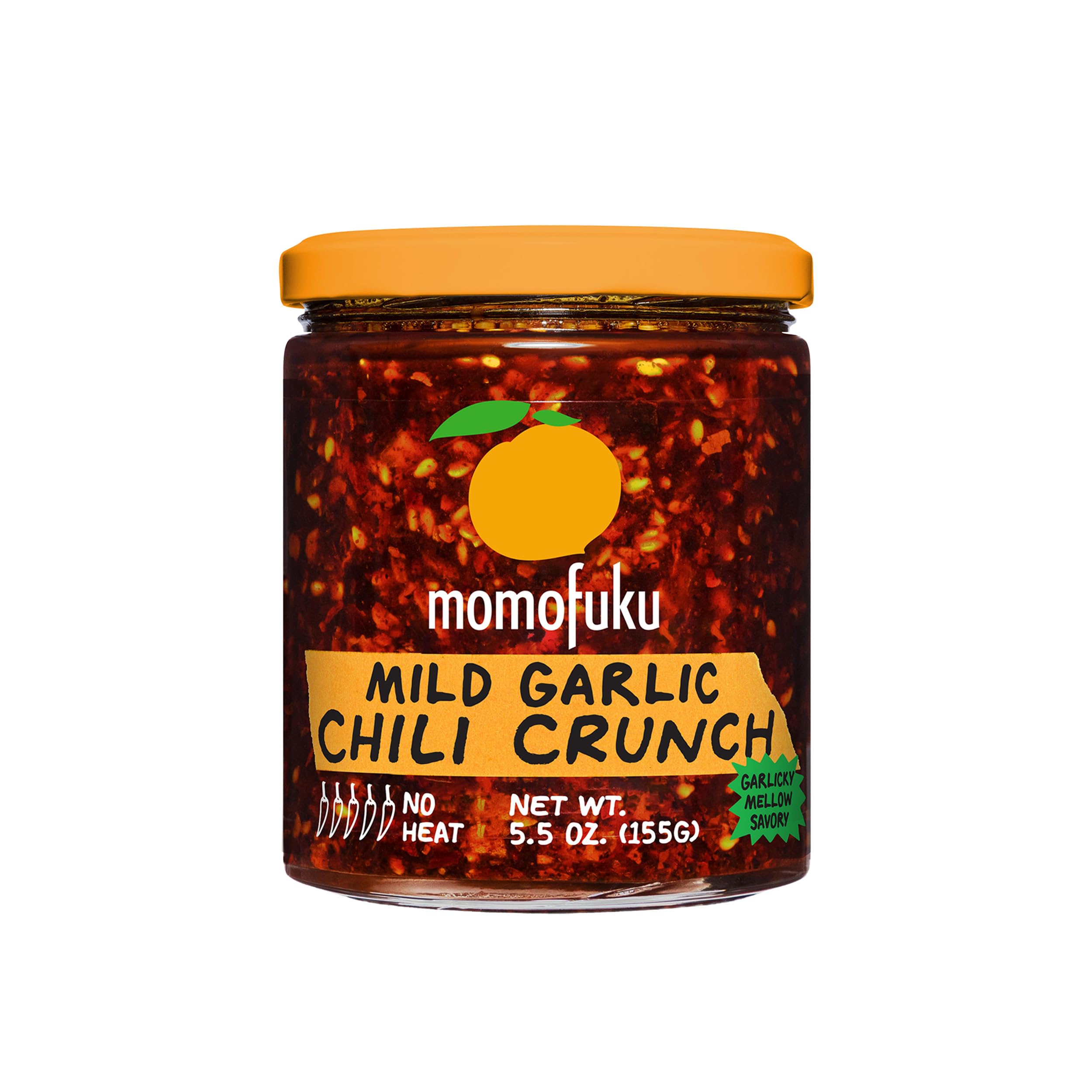 Momofuku Mild Garlic Chili Crunch by David Chang, (5.5 Ounces